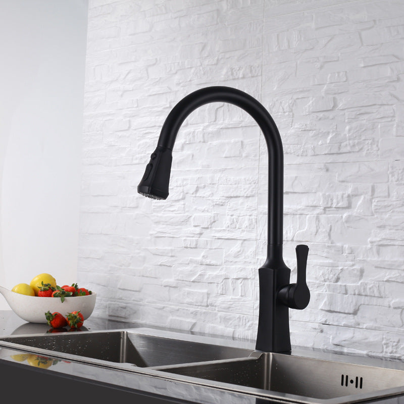 Küchenarmatur ausziehbar, Schwarz – Bild 8 | LuxeStyle