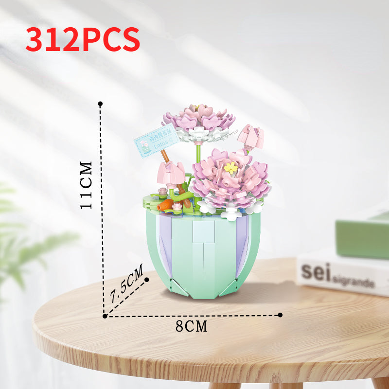 Topfpflanzen Baukasten Blumenstrauss | LuxeStyle