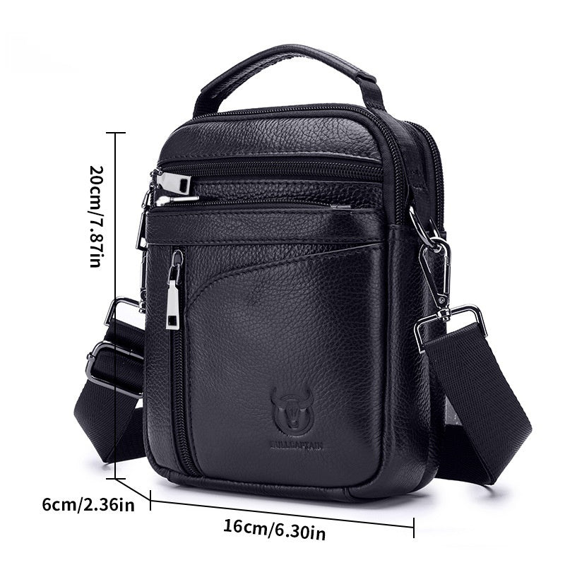 Lederschultertasche für Business | LuxeStyle