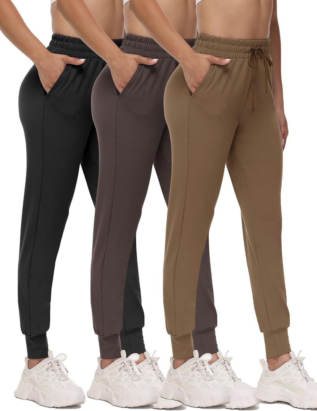 Hochtaillierte Leisure Yogahose Damen