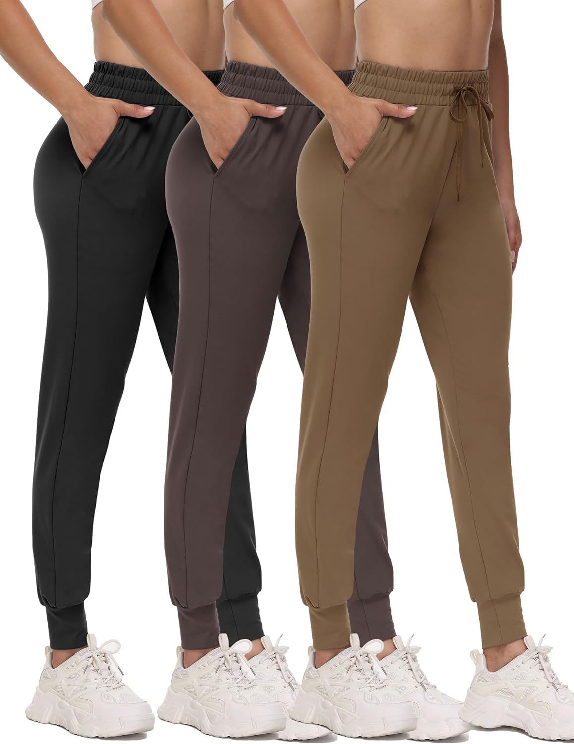 Hochtaillierte Leisure Yogahose Damen