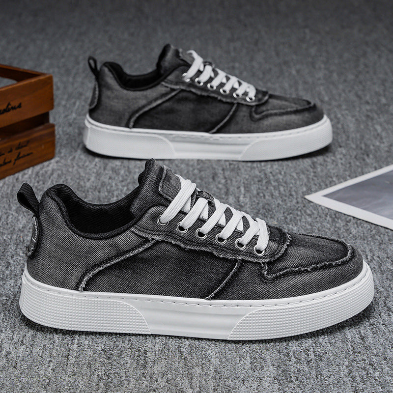 Lässige Canvas-Schuhe mit Denim-Details – Bild 1 | LuxeStyle