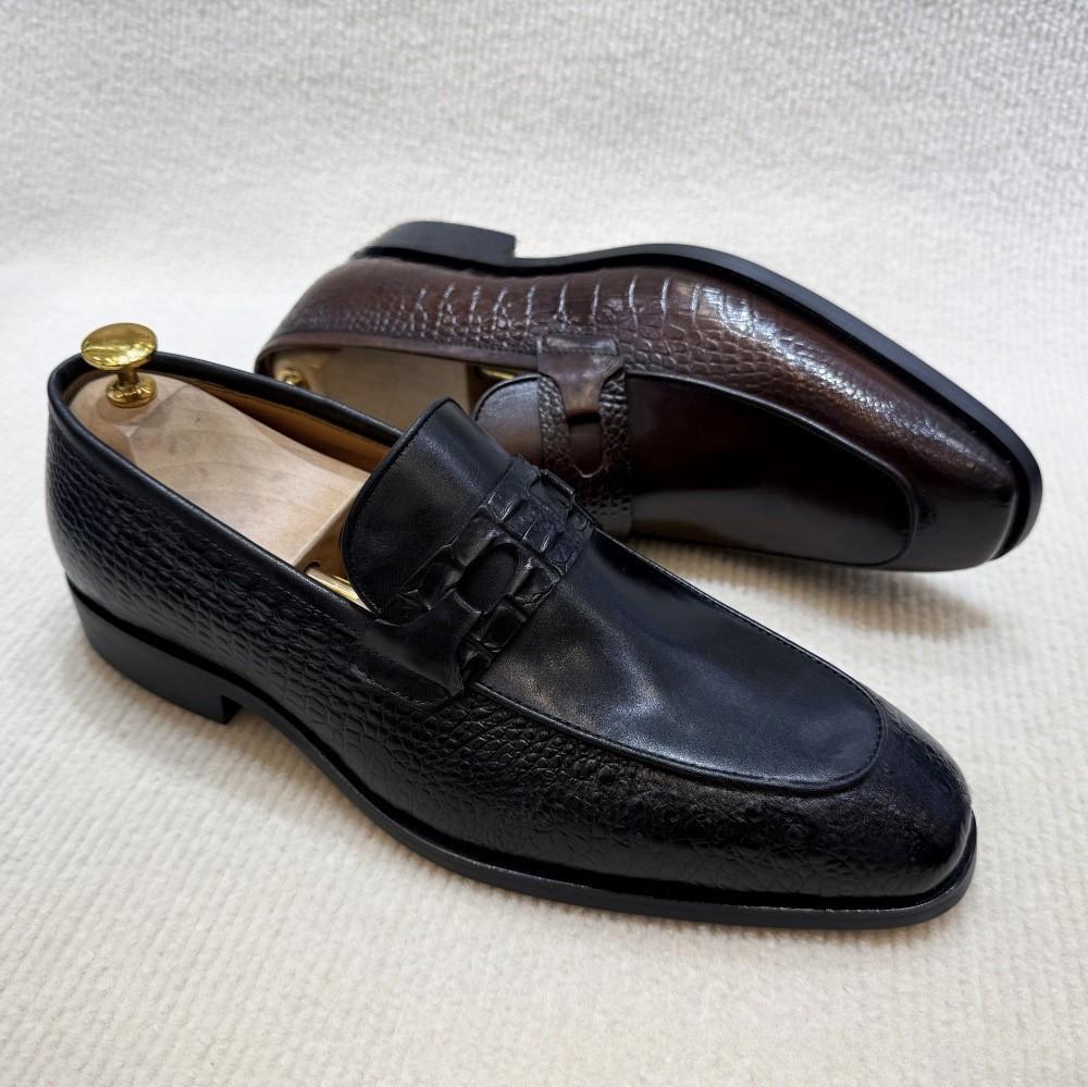 Herren Business-Casual Lederschuhe