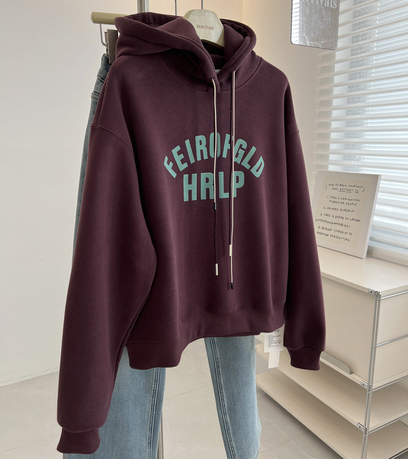 Lässiger Kapuzenpullover für Damen