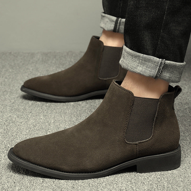Britische Wildleder-Martin Boots für Herren
