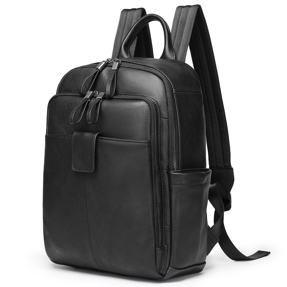Rucksack aus Vollnarbenleder für Herren – Ansicht 5
