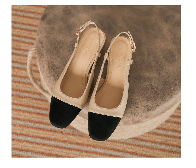 Chunky Heel French Style Damenschuhe – Bild 5 | LuxeStyle