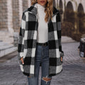 Langer Damen-Mantel mit Reverskragen – Bild 7 | LuxeStyle