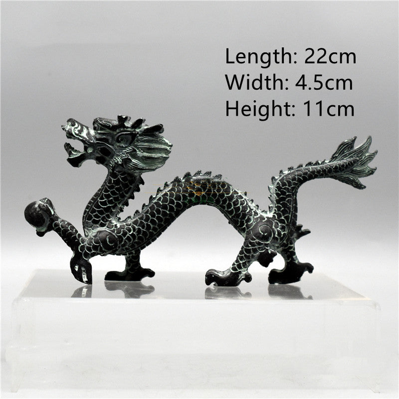 Antiker Bronze Drache mit Kugel – Bild 10 | LuxeStyle