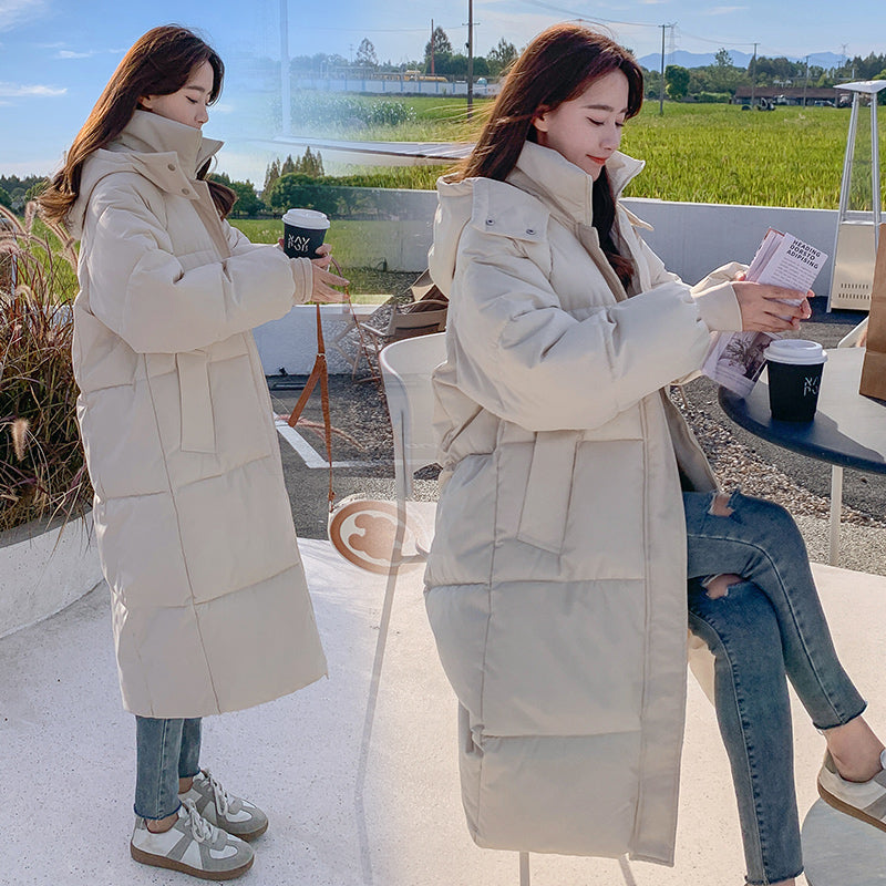 Locker geschnittene Daunenjacke für Damen – Bild 9 | LuxeStyle