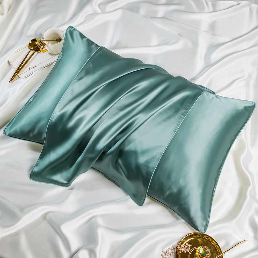 Seiden-Kissenbezug, 1 Paar, einfarbig – Bild 5 | LuxeStyle