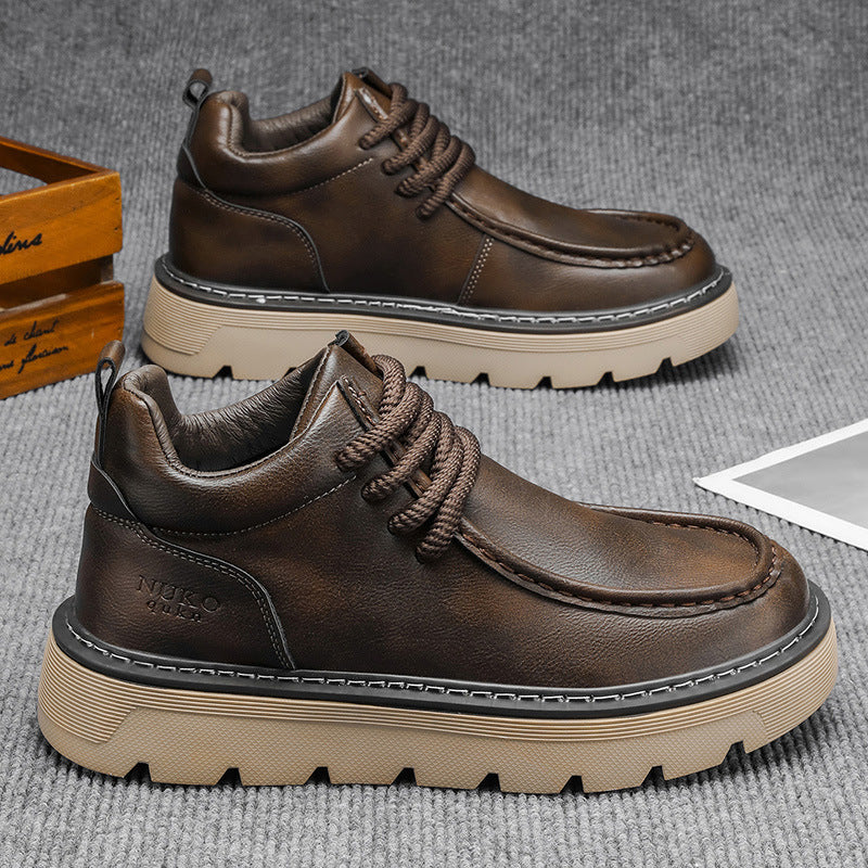 Retro Martin Plattform Arbeitsstiefel Herren – Bild 8 | LuxeStyle