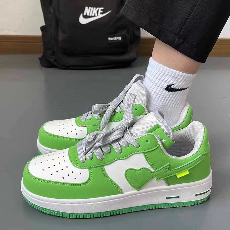 Sportliche Casual-Schuhe mit dicker Sohle