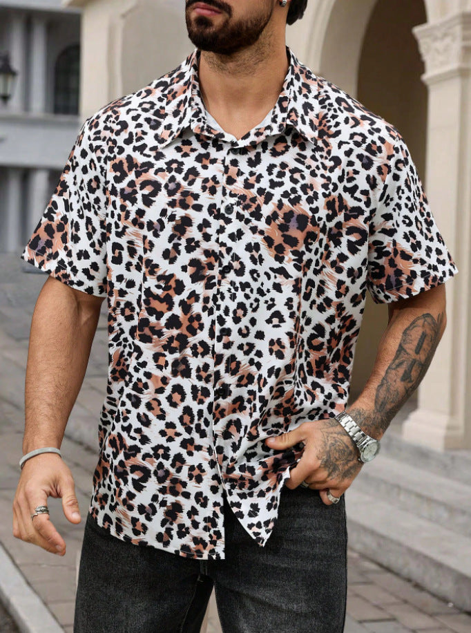 Herren Hemd mit Leopardenmuster – Bild 4 | LuxeStyle