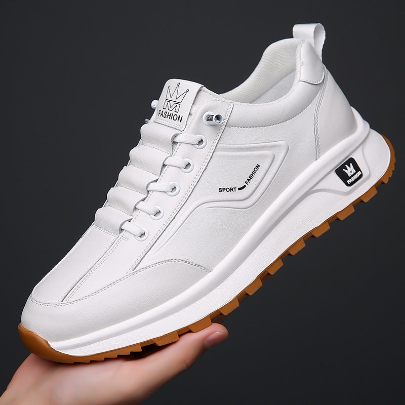 Sportliche Leder-Freizeitschuhe für Herren – Bild 8 | LuxeStyle