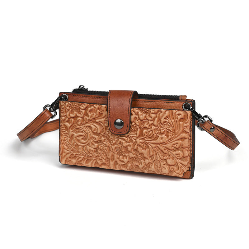 Retro-Langwallet für Frauen | LuxeStyle