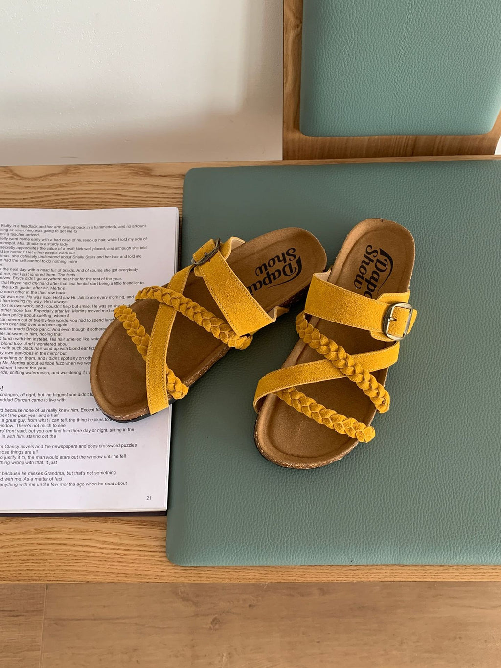 Retro Mori-Style Zehenfreie Outdoor-Slipper