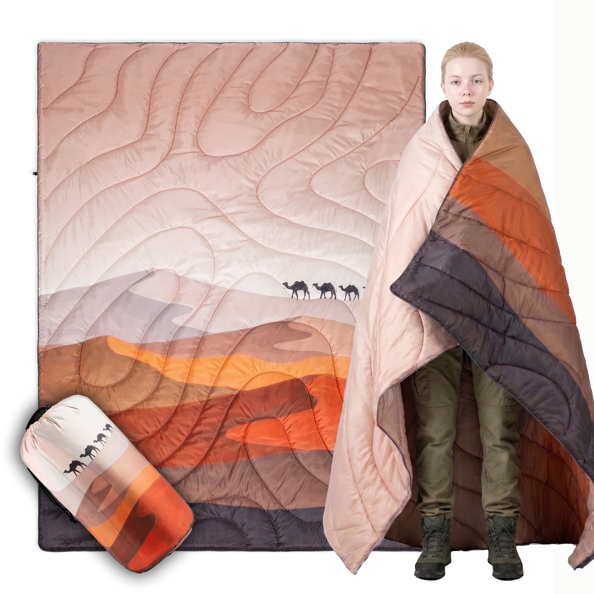 Wasserdichte Winddichte Campingdecke 200x140 cm