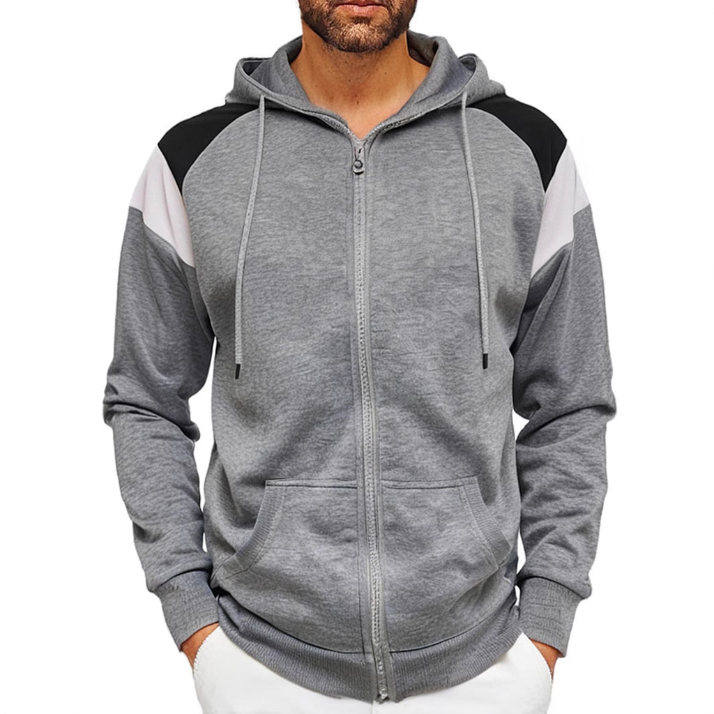 Herren Color-Block Hoodie