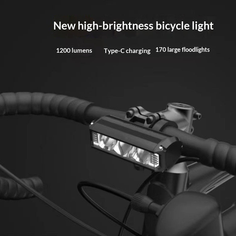 Aluminium Fahrradlicht mit USB-Aufladung