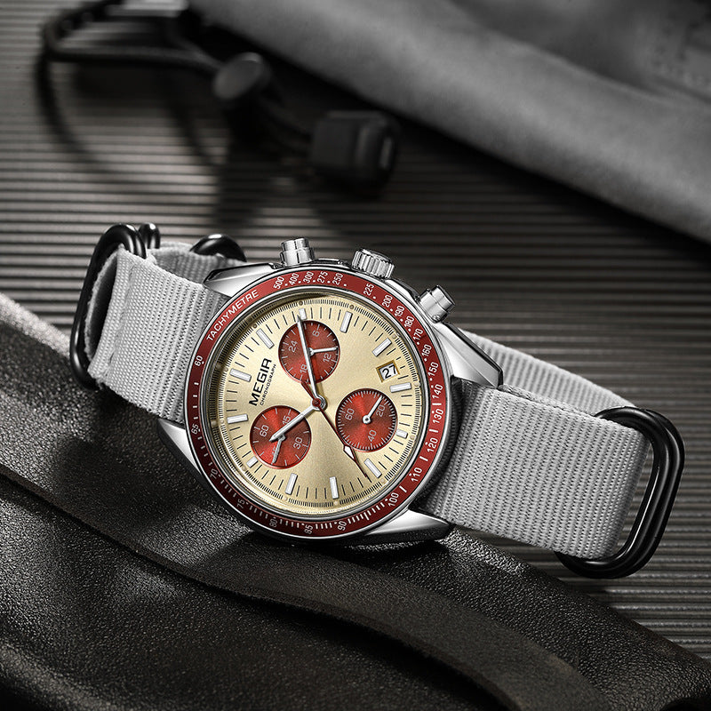 Multifunktions-Chronograph Quarzuhr