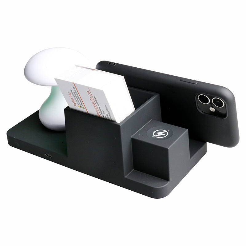 Dreifach-Ladestation für Handy, Armband und Kopfhörer – Bild 5 | LuxeStyle