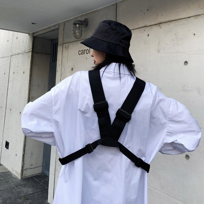 Taktische Hip-Hop-Brusttasche im Hong Kong Style – Bild 4 | LuxeStyle