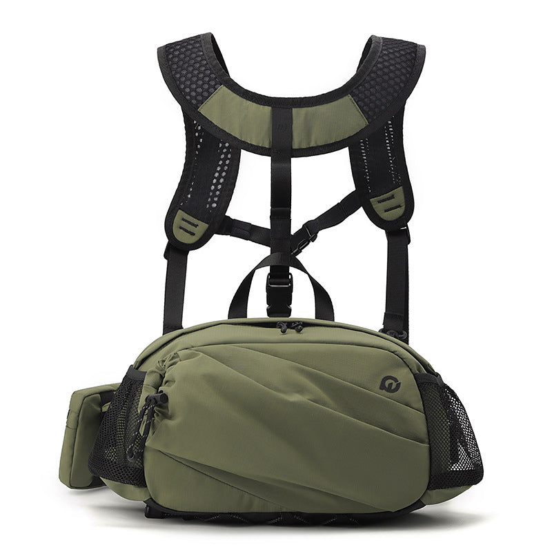 Outdoor-Nylon-Rucksack, Schwarz – Bild 8 | LuxeStyle