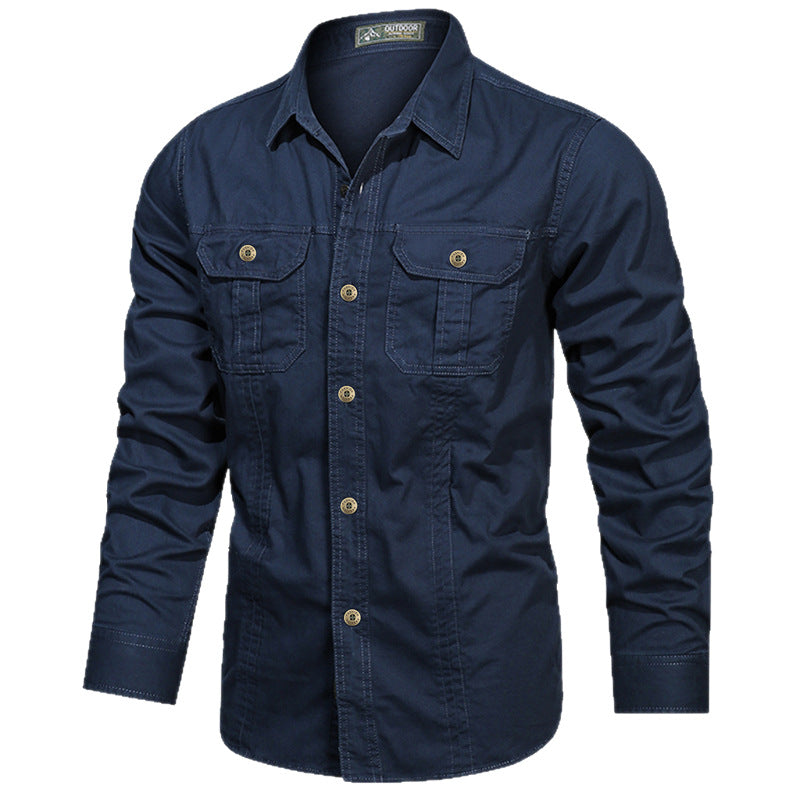 Langarmshirt aus reiner Baumwolle