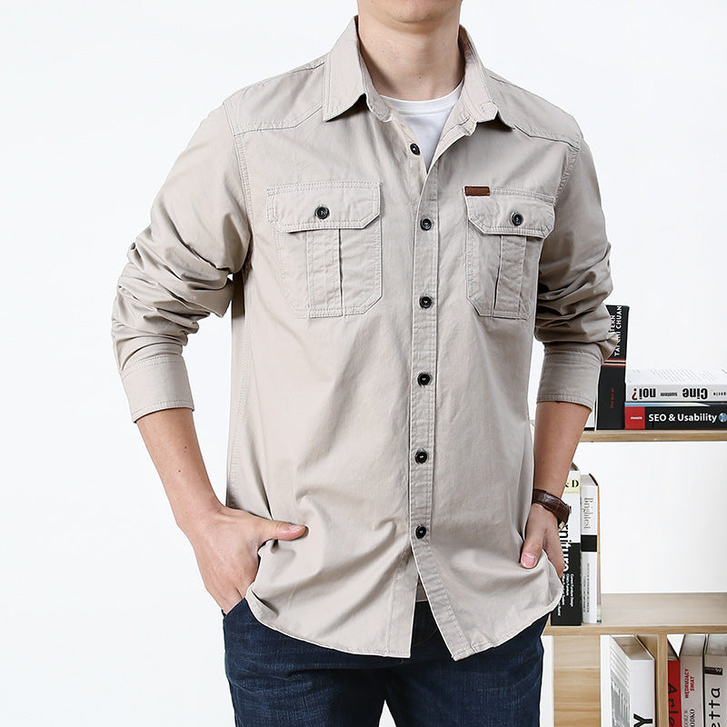 Loose Overalls Langarmshirt für Herren – Bild 3 | LuxeStyle