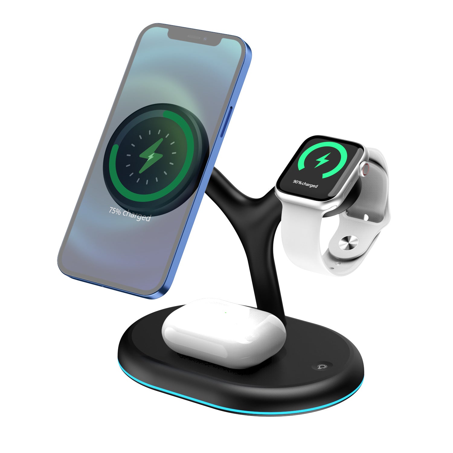 3-in-1 Magnetisches Wireless Ladegerät