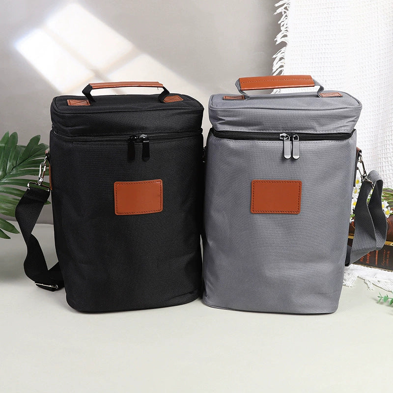 Kühltasche für Weinflaschen mit Tragegriff – Bild 2 | LuxeStyle