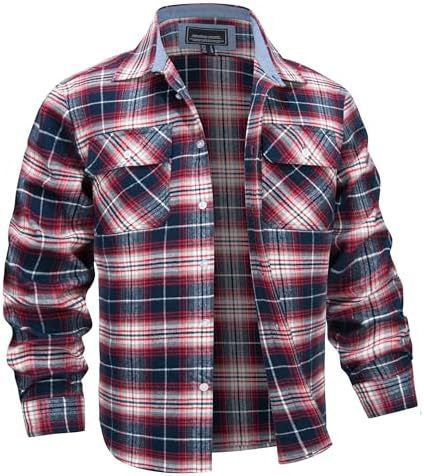 Herren Langarm Hemd im Retro-Karo-Design – Bild 11 | LuxeStyle