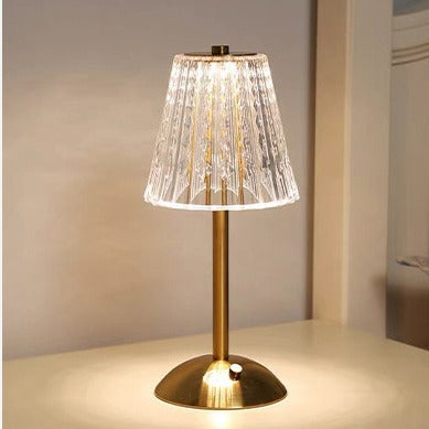 Retro Nachttischlampe mit USB-Ladefunktion – Bild 7 | LuxeStyle
