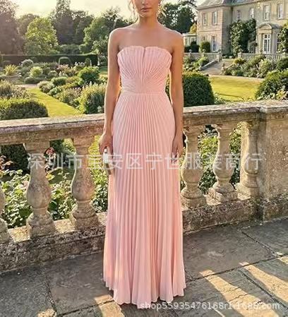 Strapless Rüschenkleid – Bild 8 | LuxeStyle