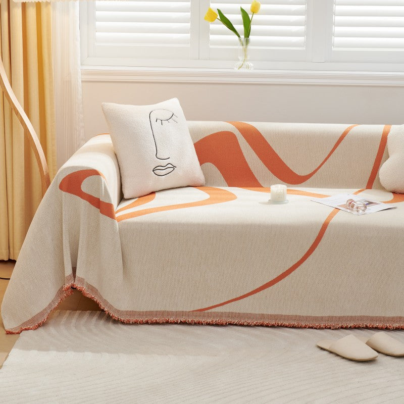Chenille-Sofakapuze – Bild 3 | LuxeStyle