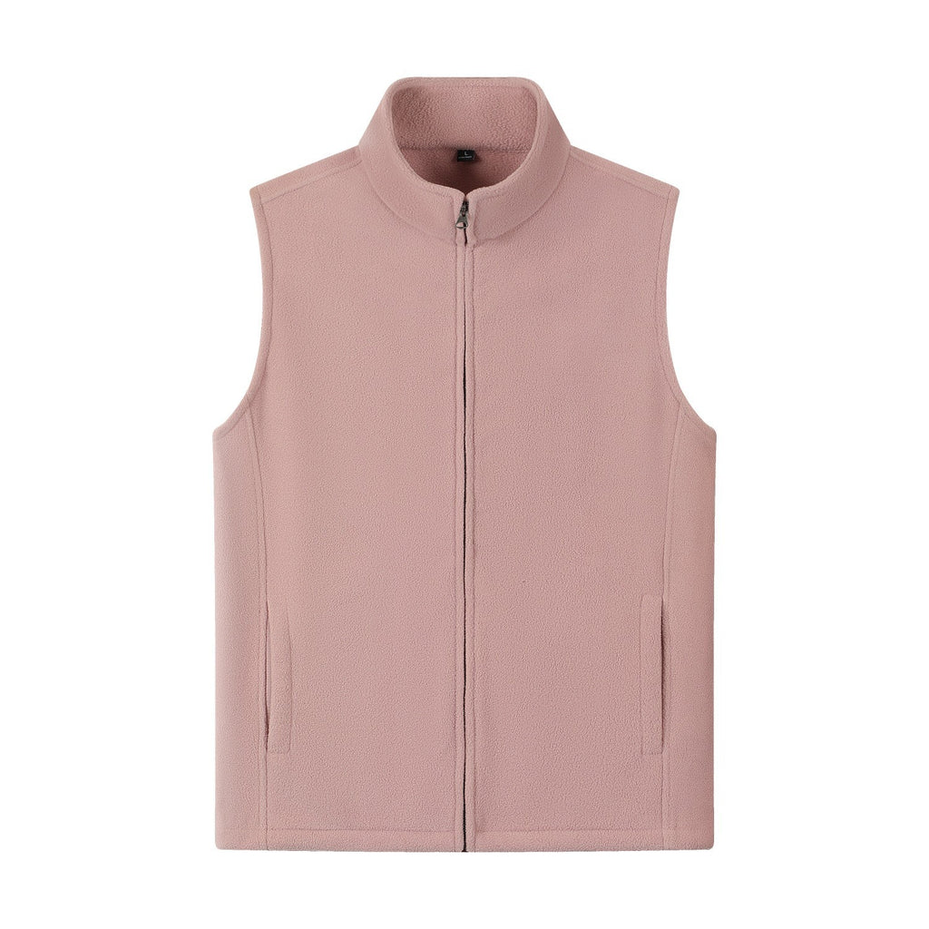 Fleece-Weste mit Doppelfleece