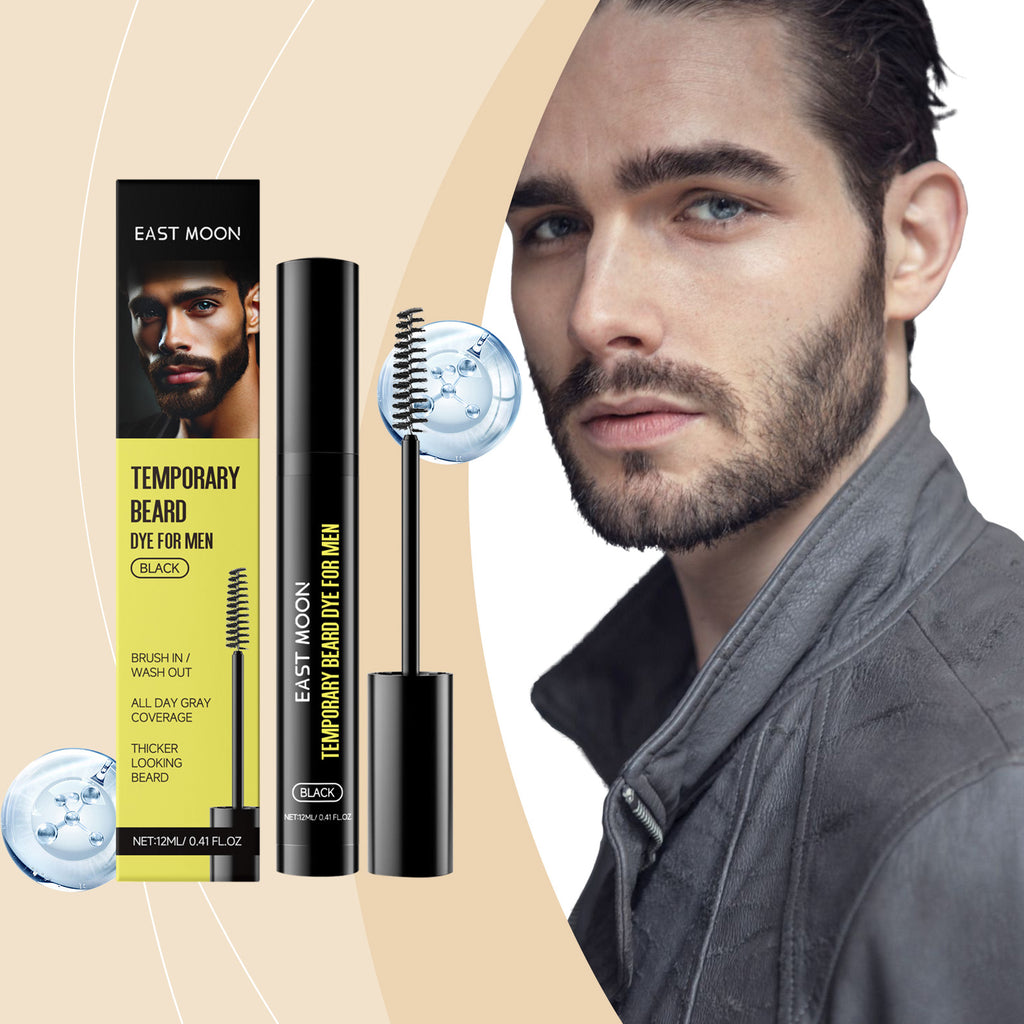 Herren-Haar- & Augenbrauenfärbe (Schwarz)