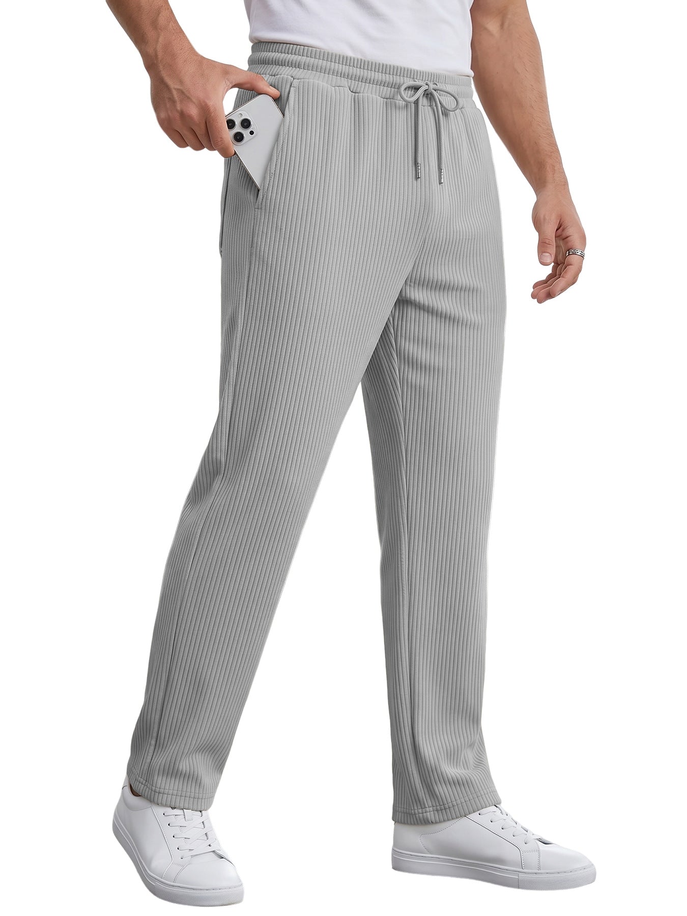 Weite Cordhose für Herren