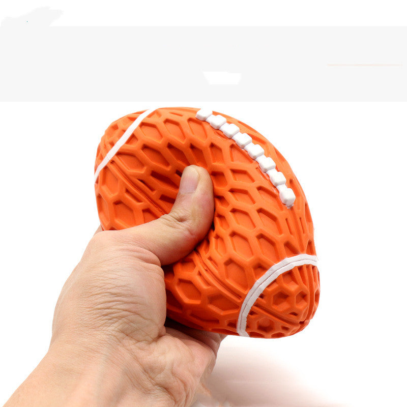 Robustes Quietsch-Rugby für Hunde – Bild 5 | LuxeStyle