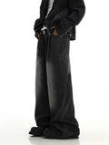 Retro Washed Jeans – Gerade, lässige Passform