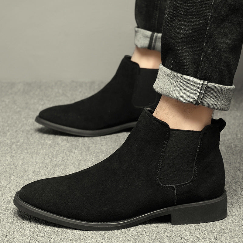 Britische Wildleder-Martin Boots für Herren
