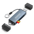 3-in-1 USB CF/SD/TF Kartenleser – Bild 1 | LuxeStyle
