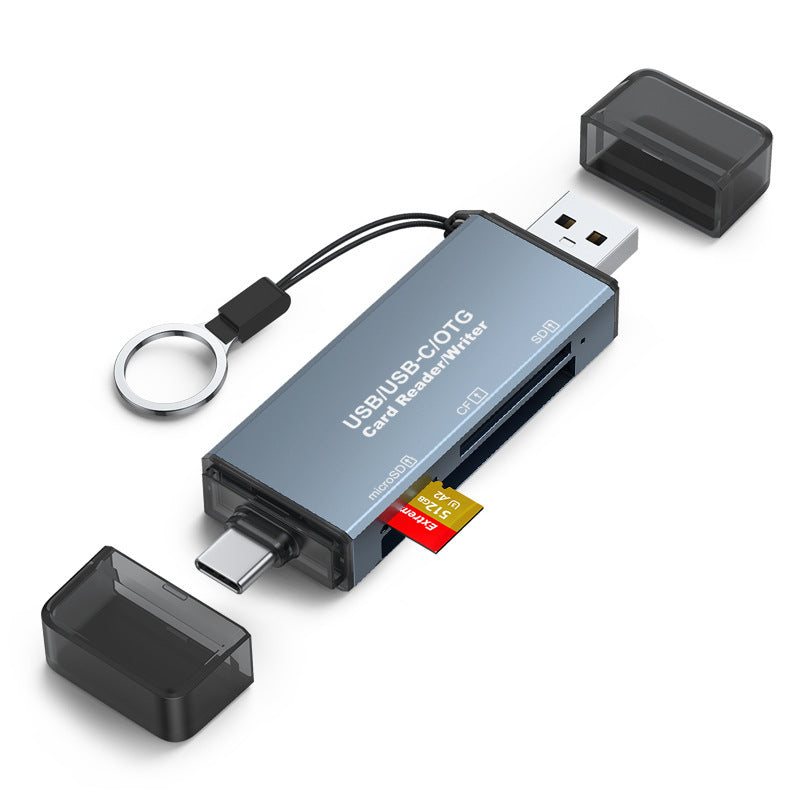 3-in-1 USB CF/SD/TF Kartenleser