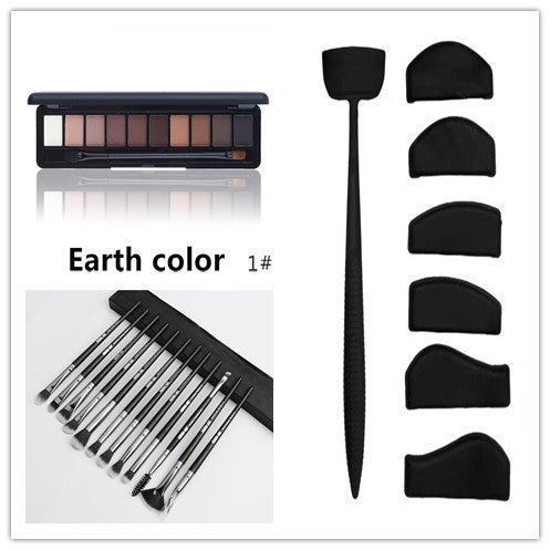 12-teiliges Lidschatten- & Eyeliner-Pinselset – Bild 3 | LuxeStyle