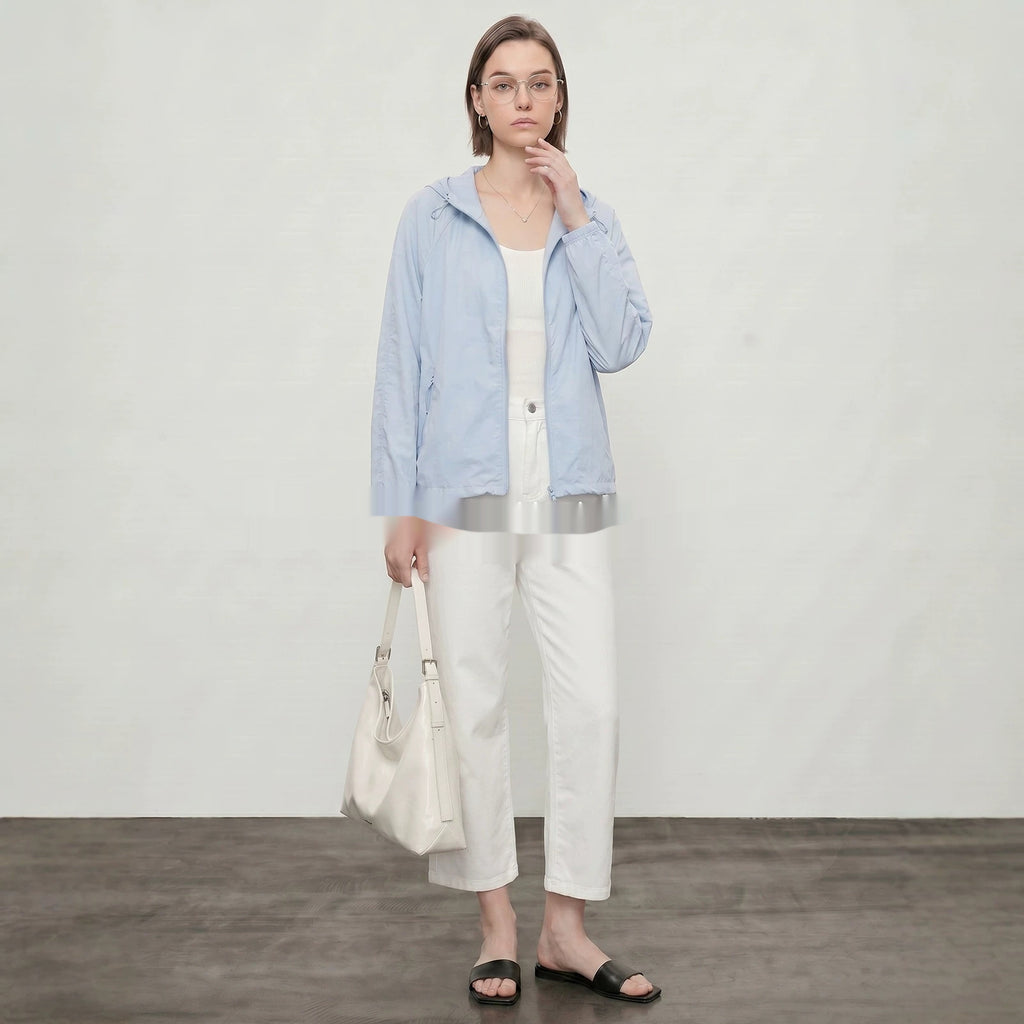 Weisse Jeans mit weitem, geradem Bein – Ansicht 5