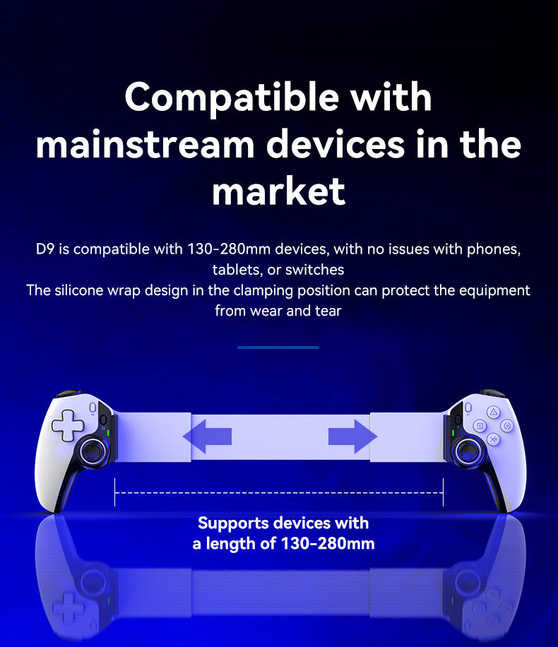 Teleskopisches Wireless Gamepad für Smartphone & Konsole