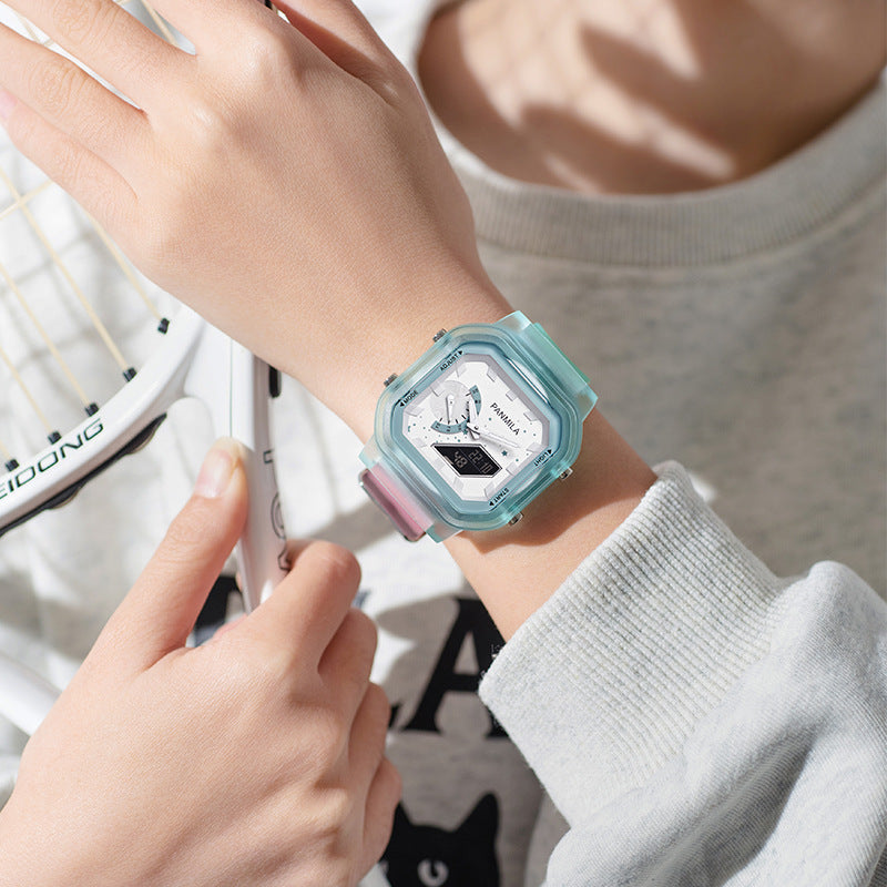 Multifunktionale Silikon-Uhr mit Lichtreflex – Bild 3 | LuxeStyle