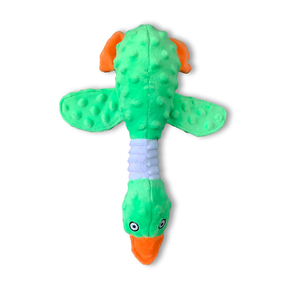 Quietsche-Ente für aggressive Kauer – Plüschtier