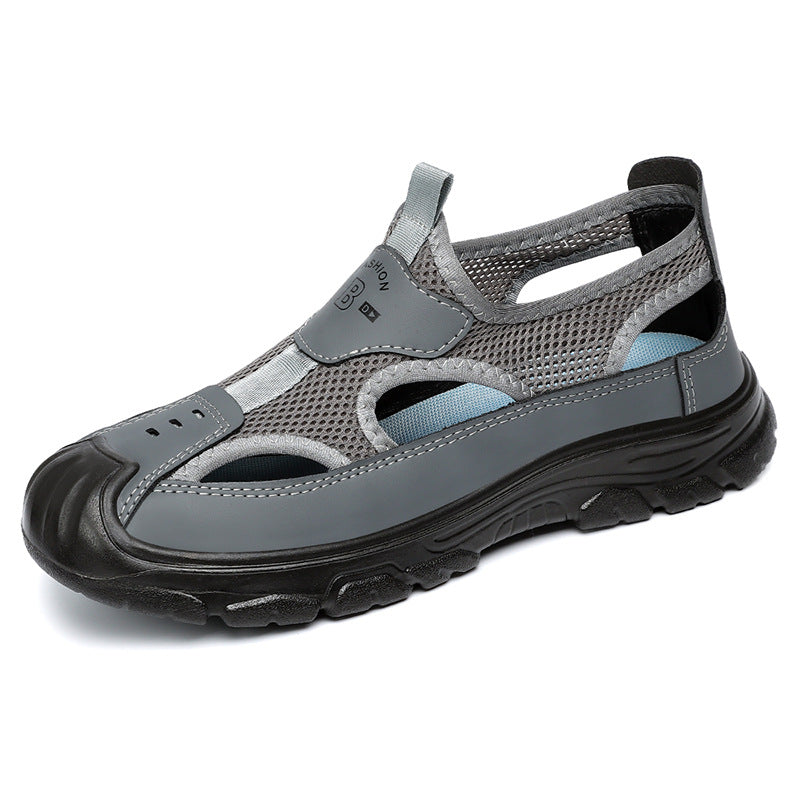 Herren-Sandalen mit atmungsaktivem Mesh – Bild 3 | LuxeStyle